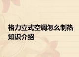 格力立式空调怎么制热知识介绍