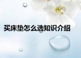 买床垫怎么选知识介绍
