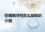 空调制冷剂怎么加知识介绍