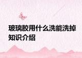 玻璃胶用什么洗能洗掉知识介绍