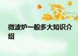 微波炉一般多大知识介绍
