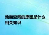 地面返潮的原因是什么相关知识